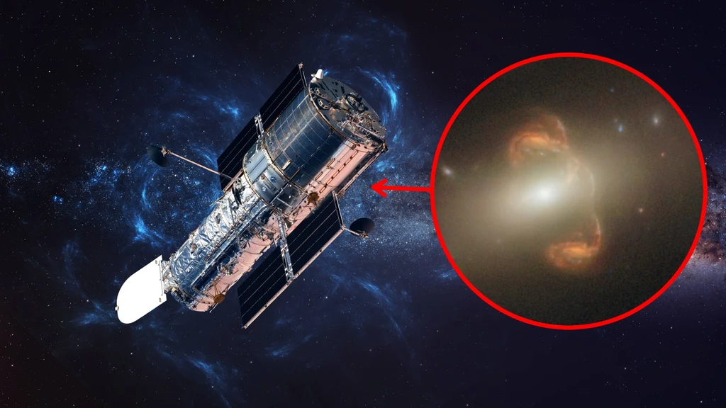 Kosmiczny Teleskop Hubble'a ukazuje wyjątkowo ciekawe soczewkowanie grawitacyjne