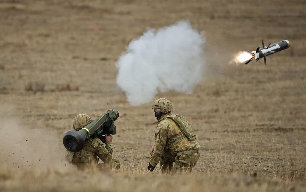 Jednostki WOT używają nowoczesnych amerykańskich rakiet Javelin