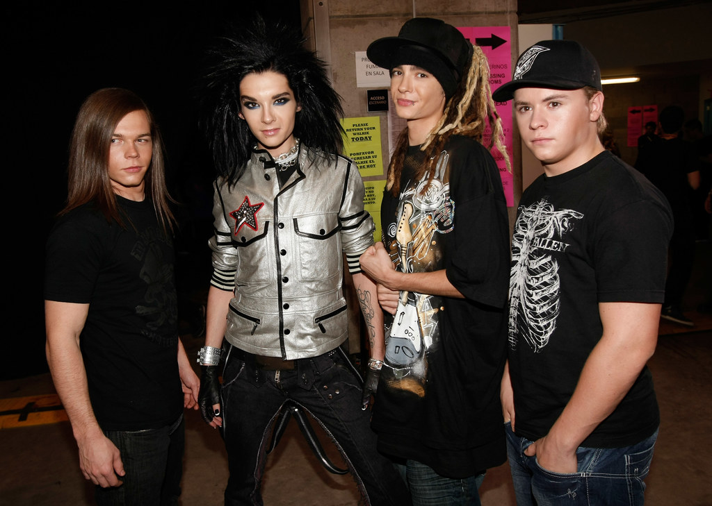 Zespół Tokio Hotel w 20098 roku