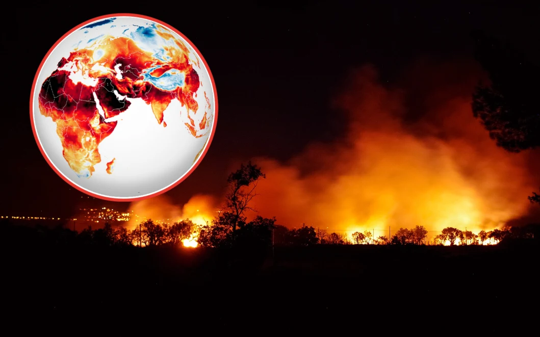 Wysokie temperatury i pożary. Jest coraz gorzej. Wysokie temperatury i pożary. Jest coraz gorzej.