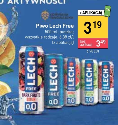 Lech Free Dark Fruits Sour Piwo bezalkoholowe 500 ml