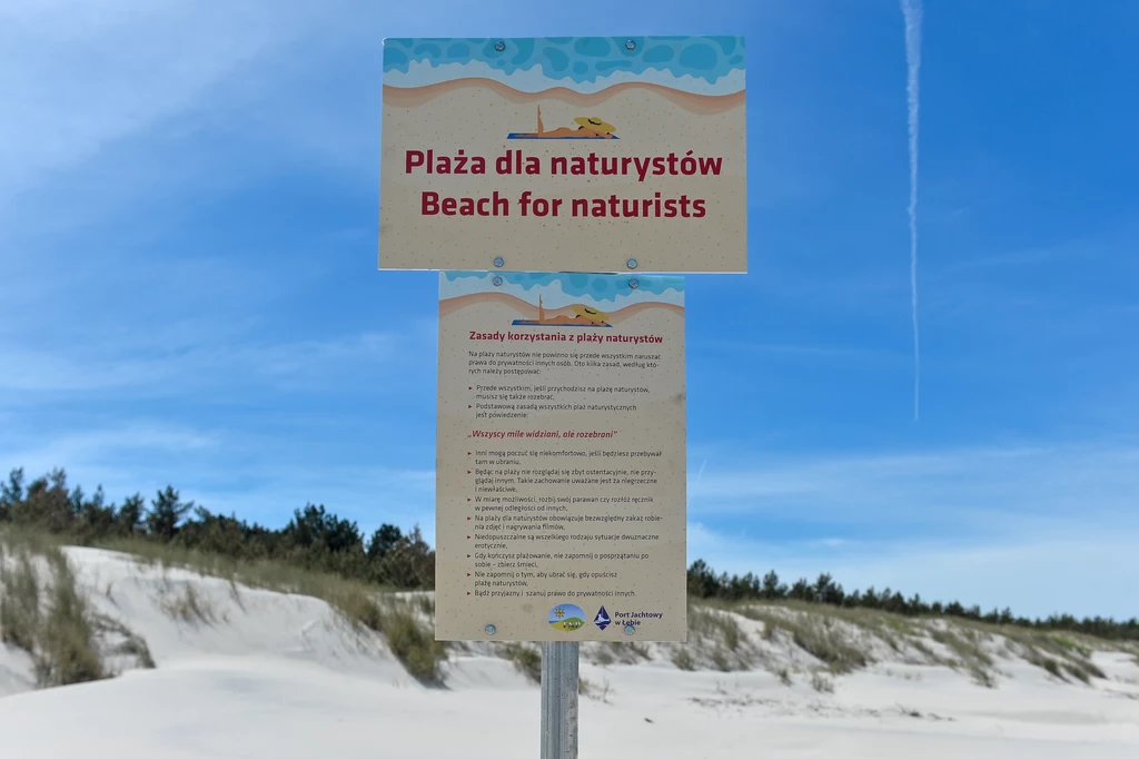 Na plażach naturystów obowiązują pewne zasady