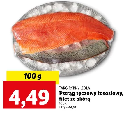 Pstrąg tęczowy Targ rybny Lidla
