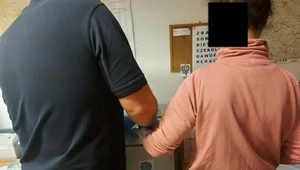 Policjant z zatrzymaną