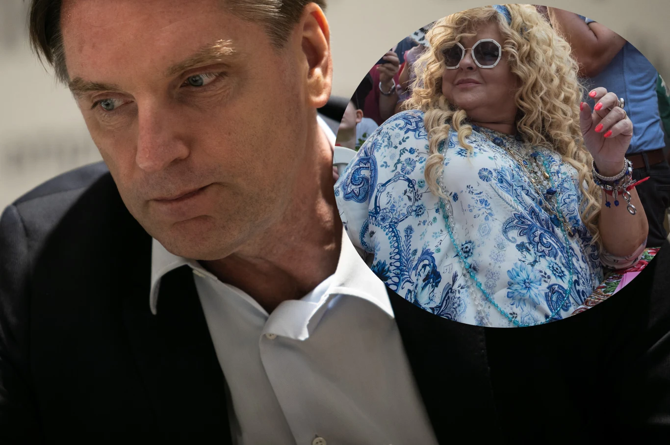 Tomasz Lis i Magda Gessler