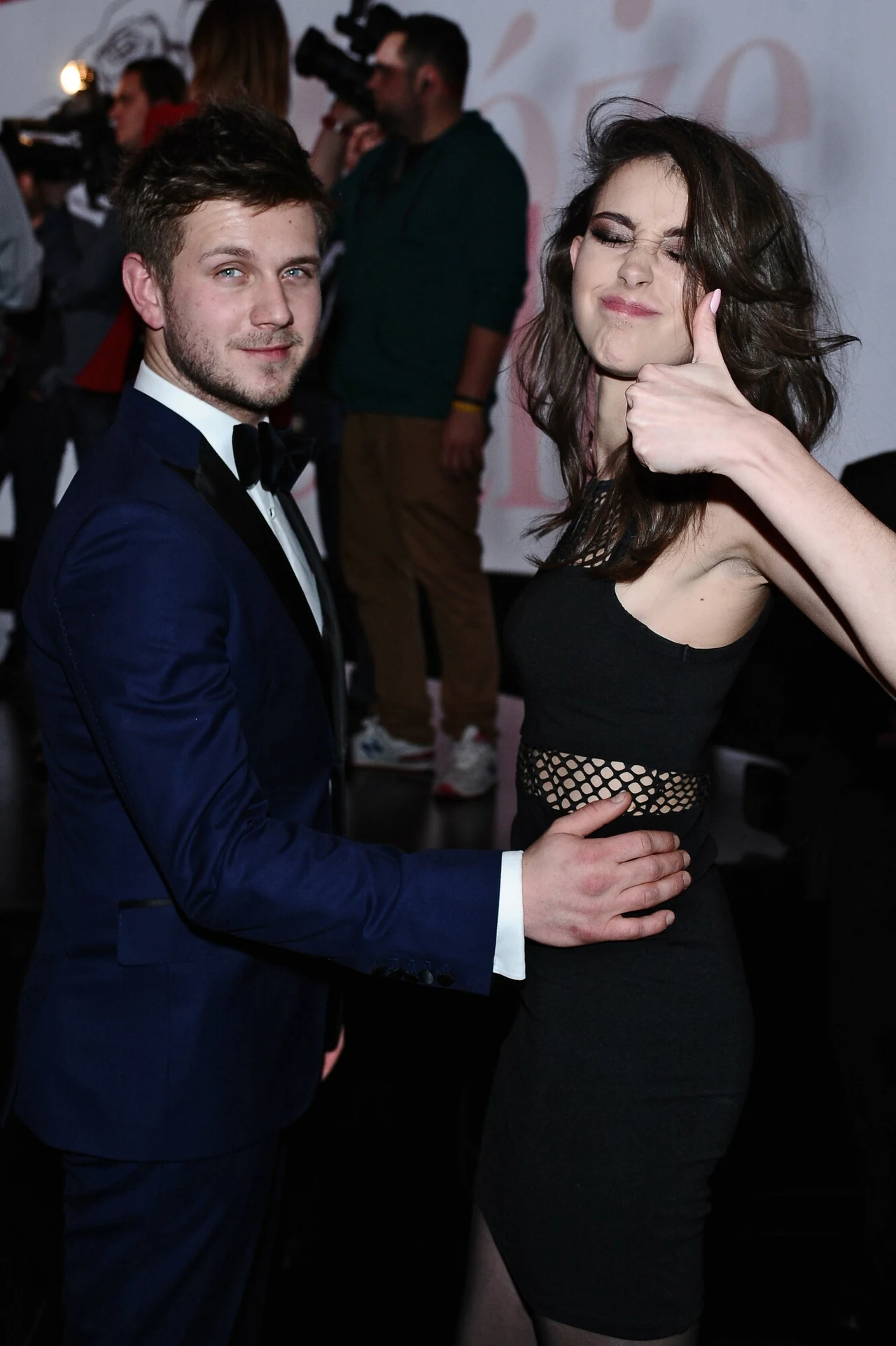 Antoni Królikowski i Samuela Górska w 2014 r. Antoni Królikowski i Samuela Górska w 2014 r.