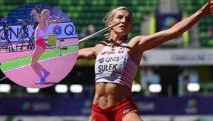 Angielski komik zażartował z zachowania Adrianny Sułek przed oddaniem rzutu na MŚ Eugene 2022