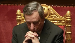 Premier Włoch Mario Draghi