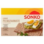Sonko Pieczywo chrupkie lekkie pełnoziarniste 170 g
