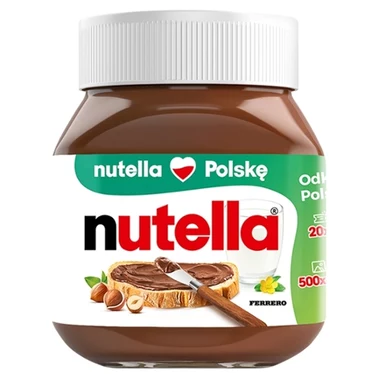 Nutella Krem do smarowania z orzechami laskowymi i kakao 350 g - 1