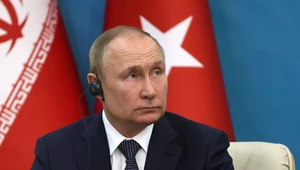 Władimir Putin podczas wizyty w Teheranie