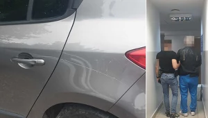 Wandal wpadł, gdy porysował policjantom nieoznakowany radiowóz