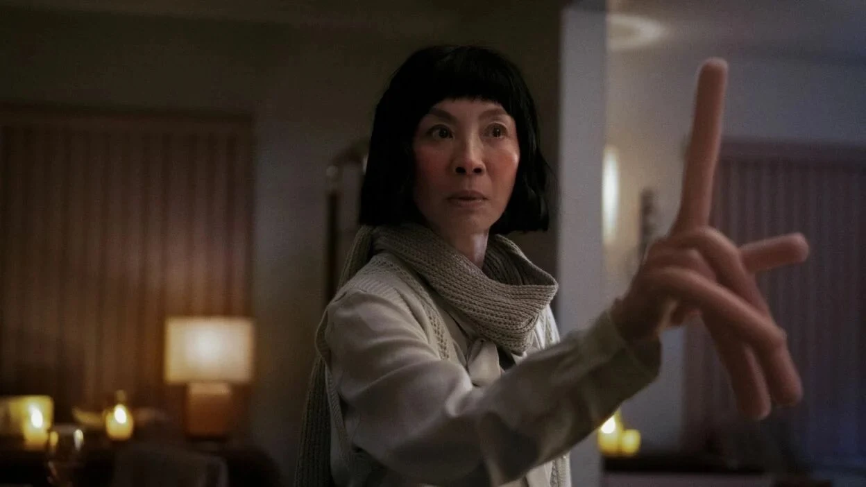 Michelle Yeoh w filmie "Wszystko wszędzie naraz" Michelle Yeoh w filmie "Wszystko wszędzie naraz"