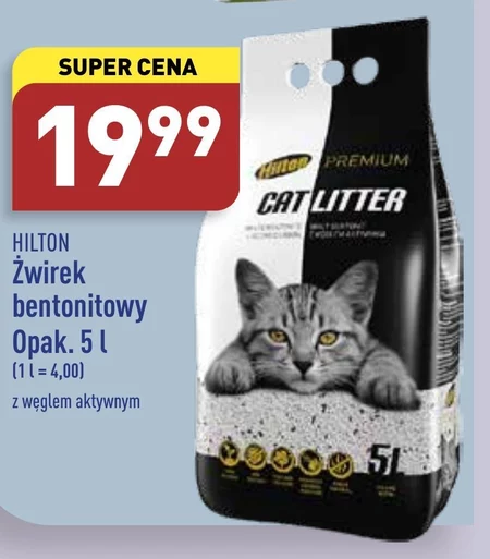 Żwirek bentonitowy Hilton