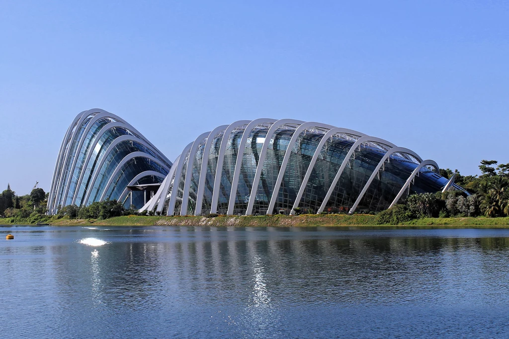 Oranżerie w Singapore's Gardens by the Bay