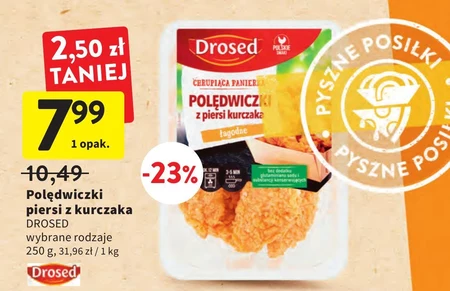 Drosed Polędwiczki z piersi kurczaka łagodne 250 g