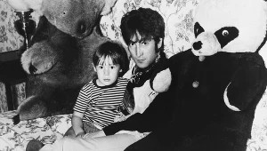 Julian Lennon z ojcem, Johnem w 1967 roku