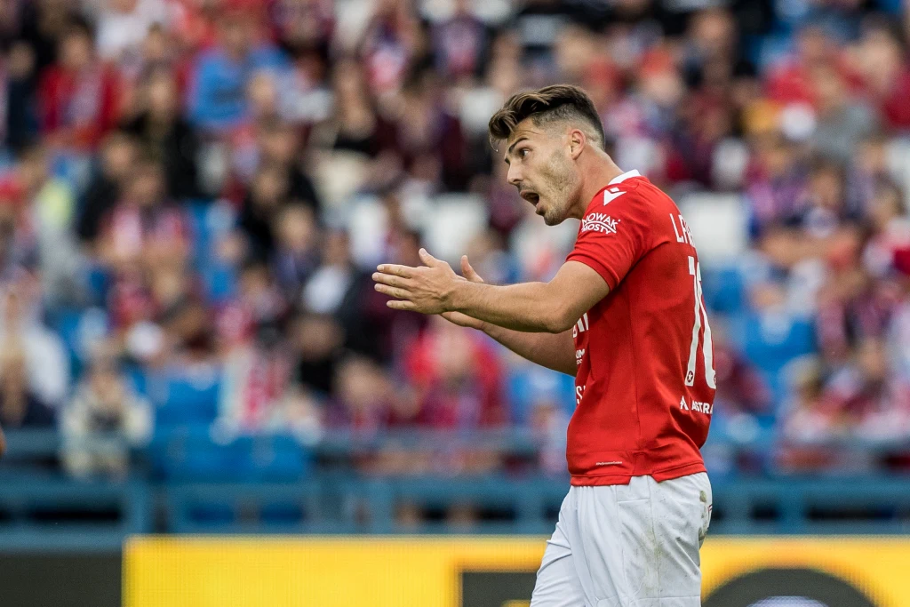 Luis Fernandez to najlepszy strzelec Wisły Kraków Luis Fernandez to najlepszy strzelec Wisły Kraków