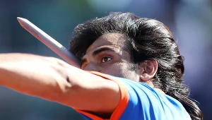 Neeraj Chopra w rzucie oszczepem