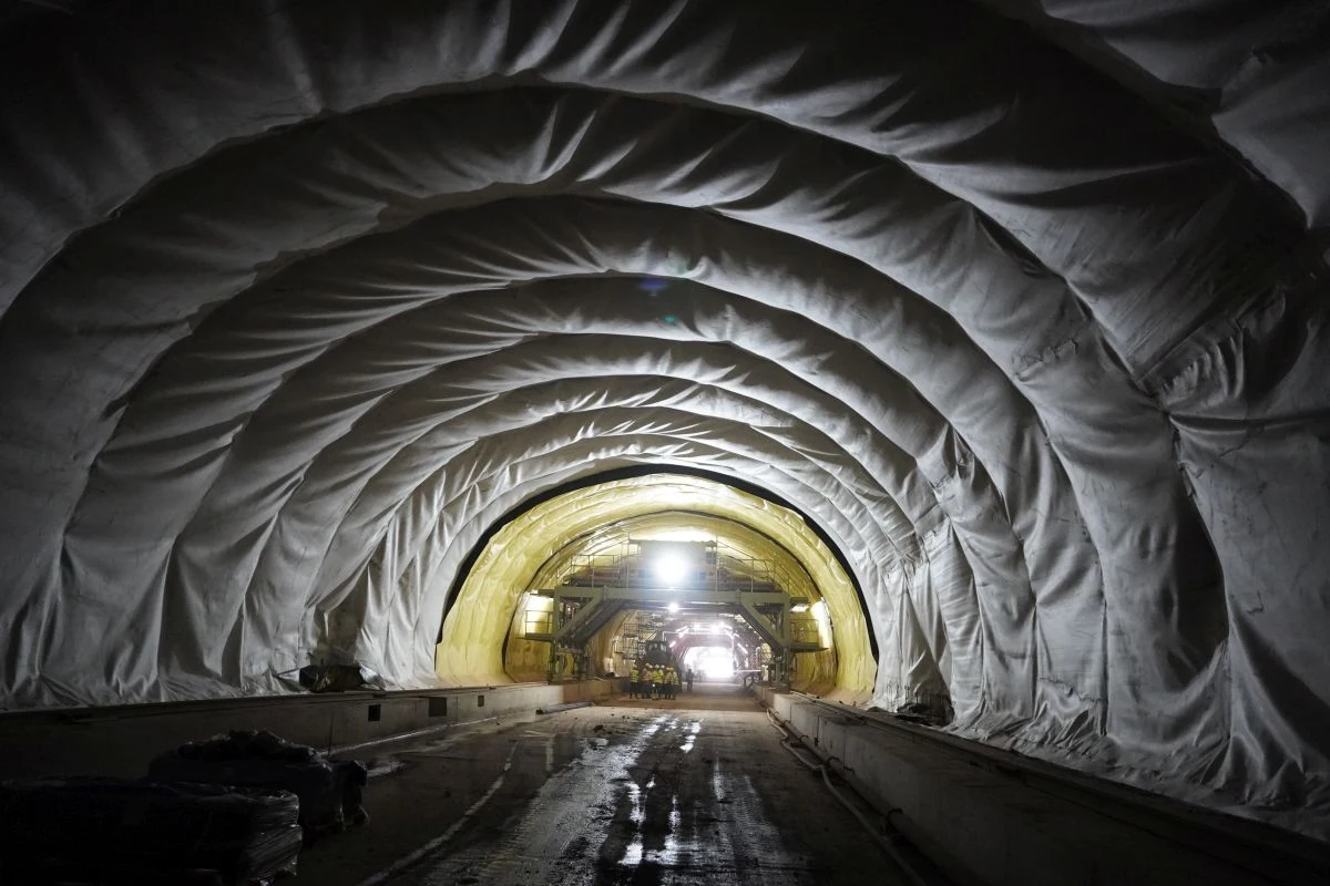 Budowa tunelu TS-26 w ciągu drogi ekspresowej S3.