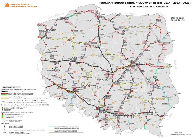 Program budowy dróg w Polsce na lata 2014-2023 Program budowy dróg w Polsce na lata 2014-2023