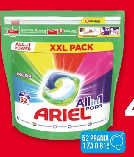 Ariel Allin1 PODS Colour Kapsułki do prania, 52 prań