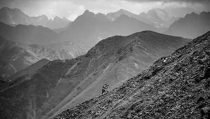 Biegacz w Tatrach/ Fot. UltraLovers.