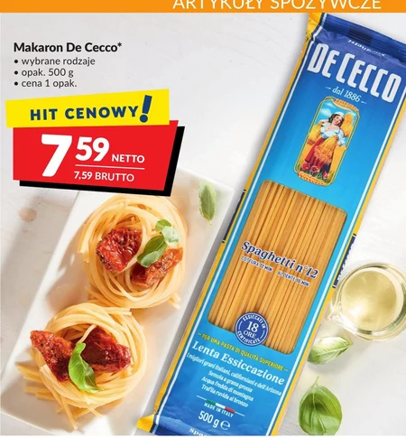De Cecco Makaron spaghetti 500 g