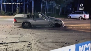 To pijany policjant prowadził Mercedesa SL 500. Zginęły dwie osoby