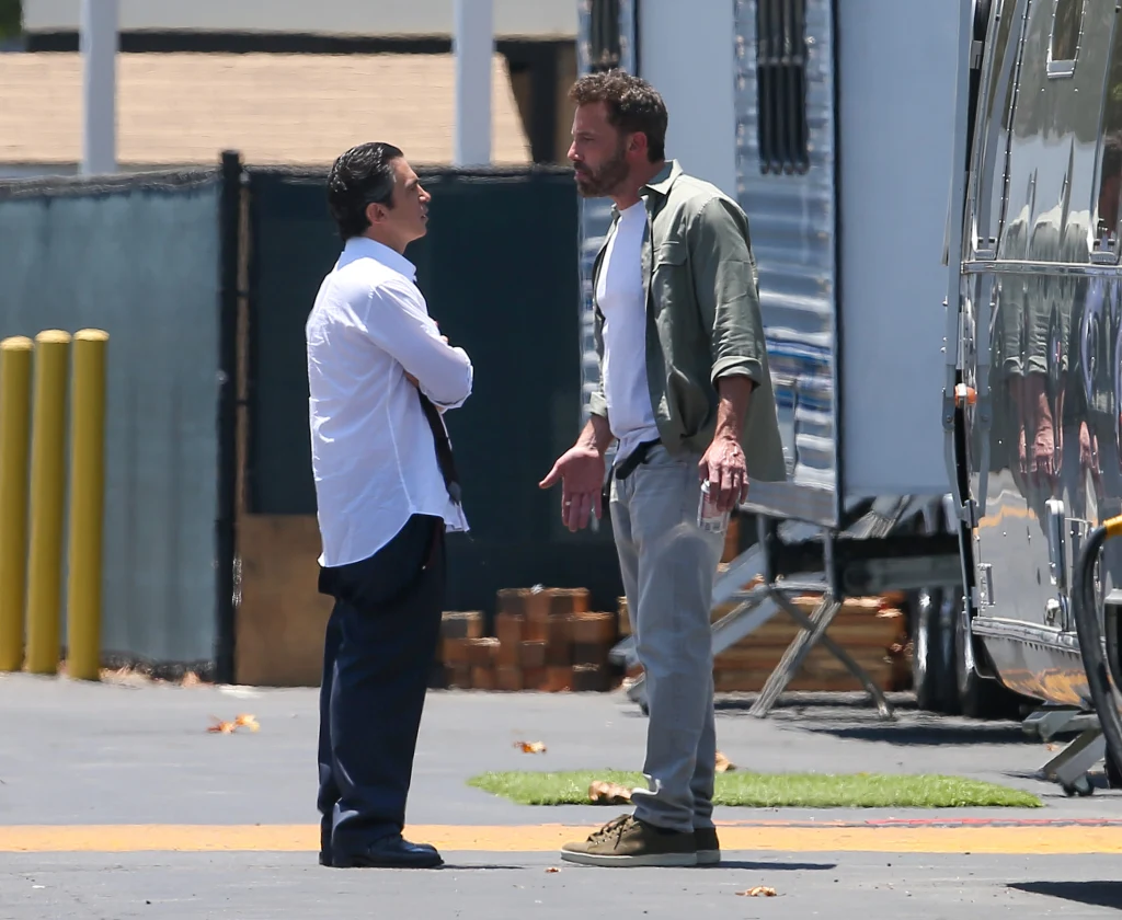 Ben Affleck w agresywny sposób kłócił się z kolegą z planu, Chrisem Messiną