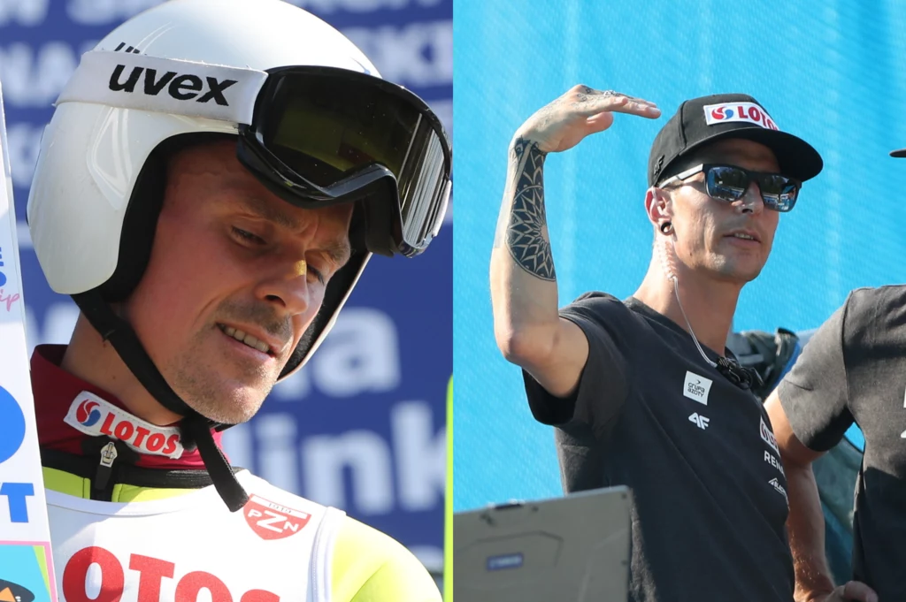 Skoki narciarskie: GP w Wiśle. Piotr Żyła i Thomas Thurnbichler Skoki narciarskie: GP w Wiśle. Piotr Żyła i Thomas Thurnbichler