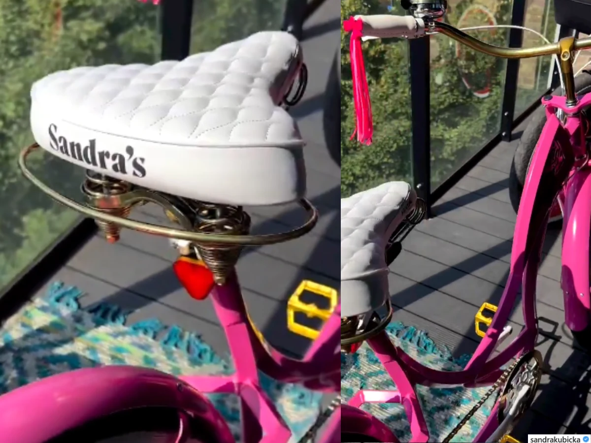 Kubicka dostała od Barona... rower! Pochwaliła się nim na IG @sandra_kubicka Kubicka dostała od Barona... rower! Pochwaliła się nim na IG @sandra_kubicka