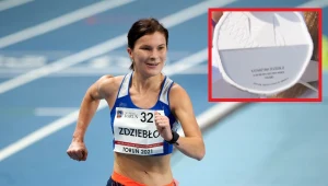 Katarzyna Zdziebło / medal z anteny TVP Sport