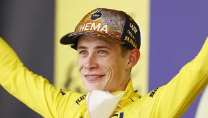 Lider Tour de France Duńczyk Jonas Vingegaard