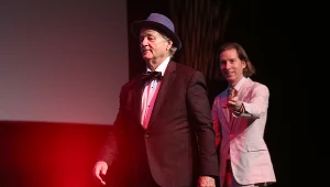 Bill Murray (L) i Wes Anderson (P)