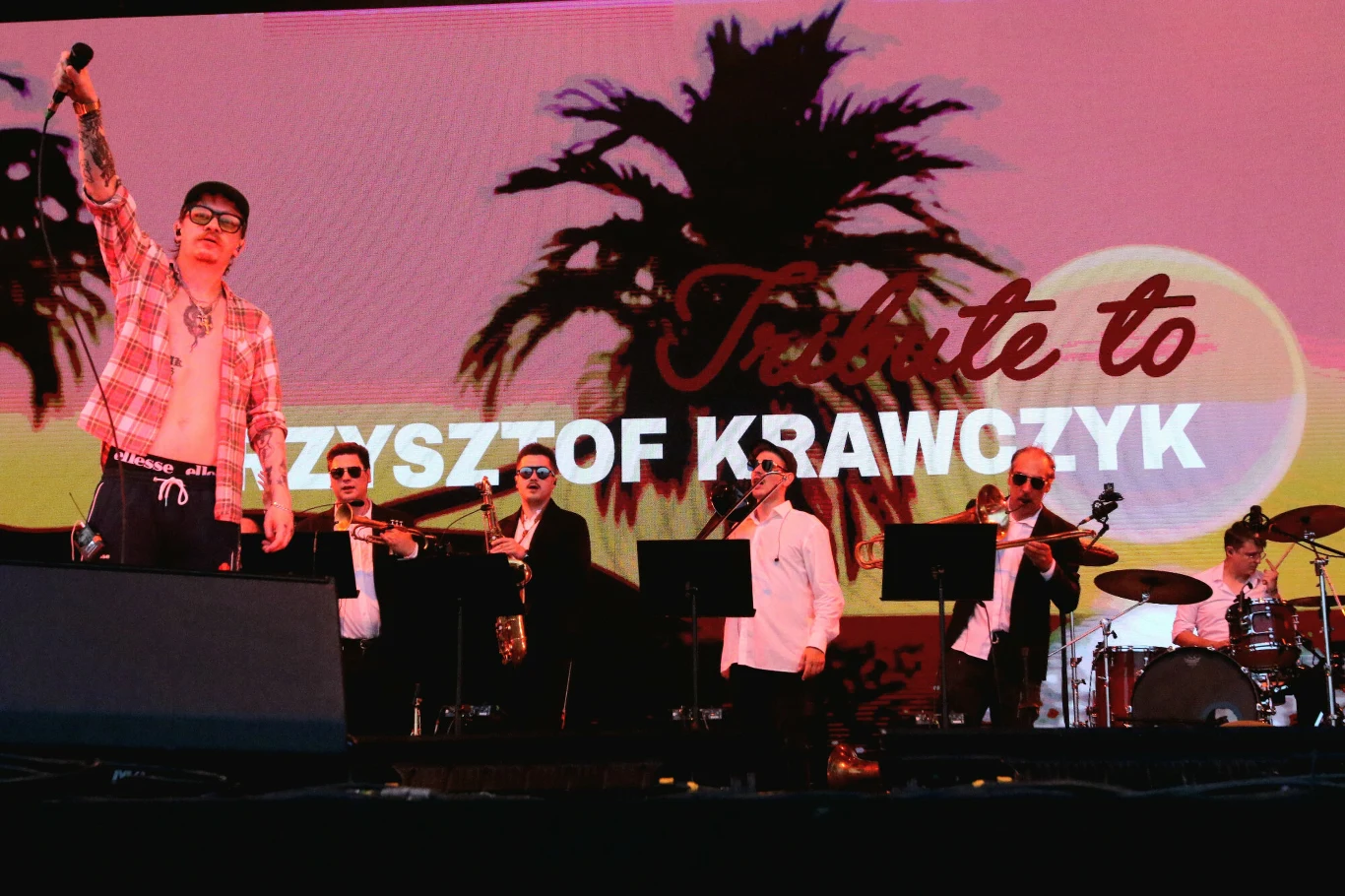 Koncertem pod hasłem "Tribute to Krzysztof Krawczyk dowodził Wojtek Urbański