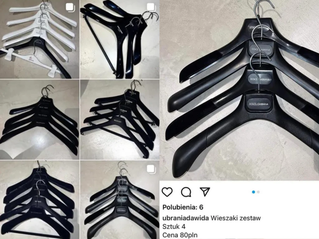 Dawid Woliński wyprzedaje garderobę na IG @ubraniadawida/