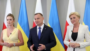 Polska para prezydencka wzięła udział w spotkaniu z ukraińską tenisistką Eleną Switoliną