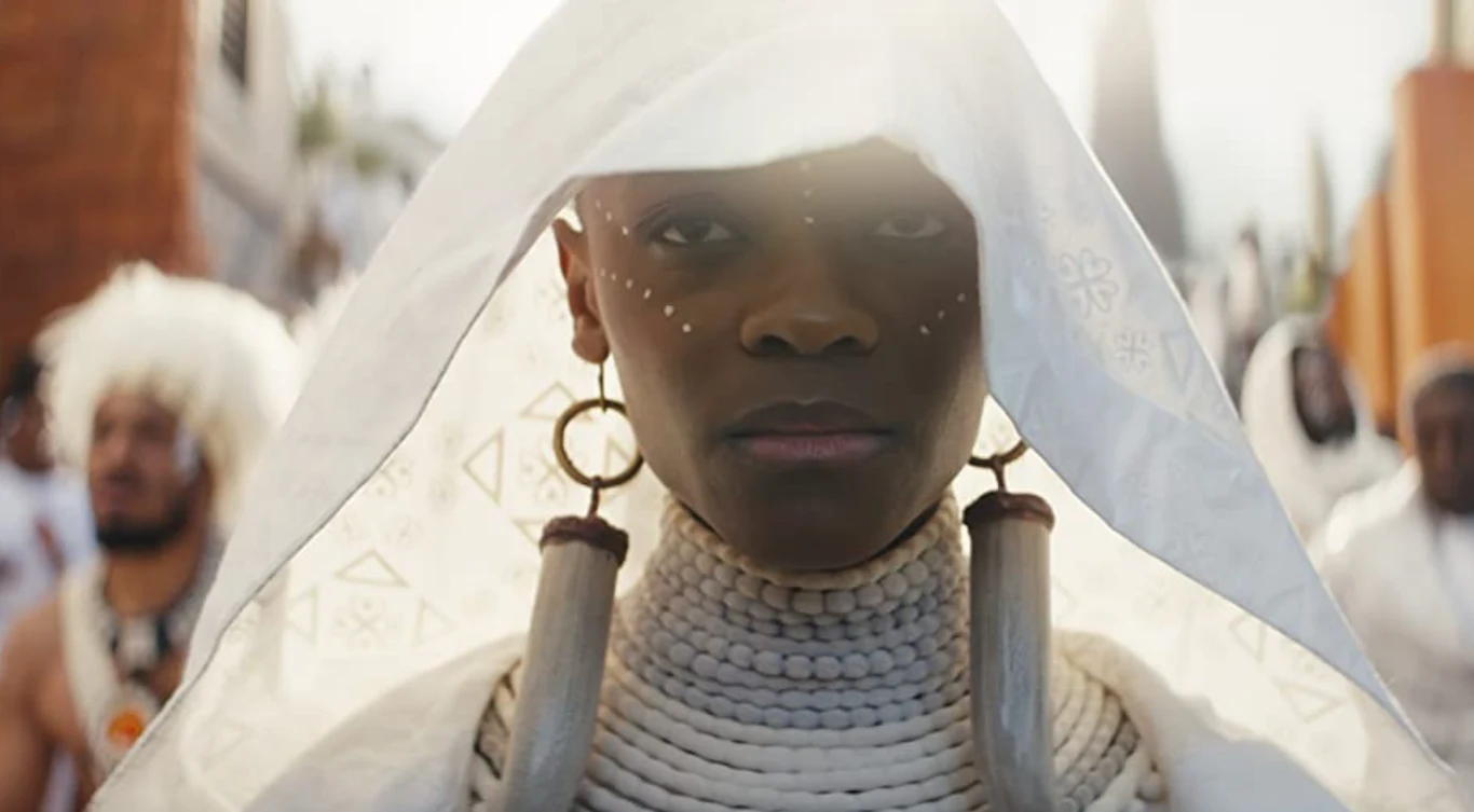 Letitia Wright w filmie "Czarna Pantera: Wakanda w moim sercu"