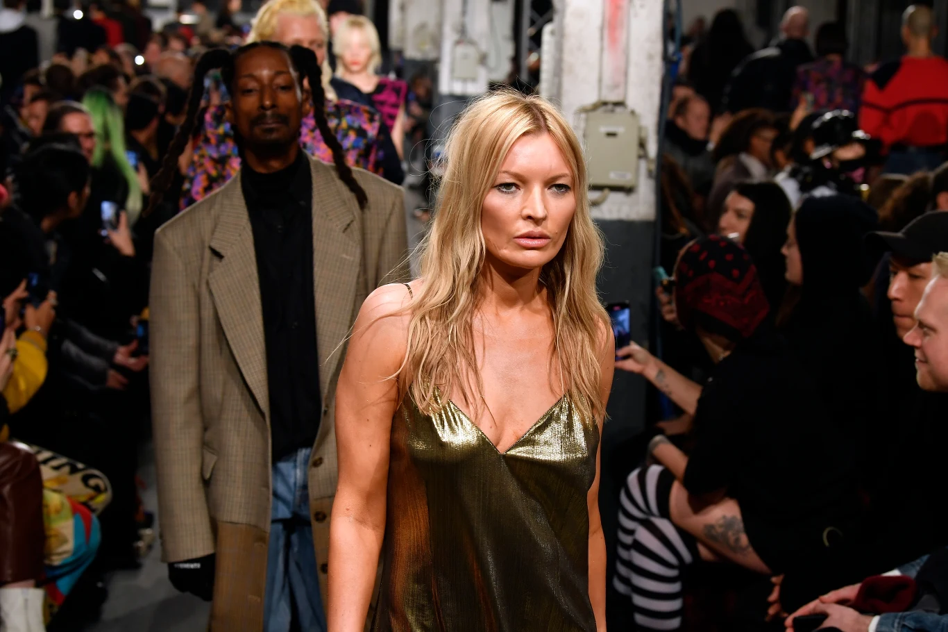 Kate Moss na Paryskim Tygodniu Mody