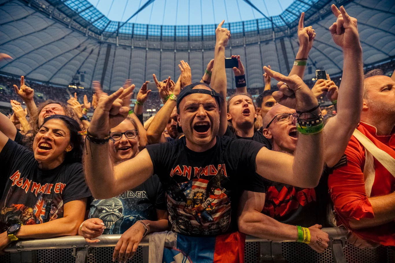 Tak bawiła się publiczność na koncercie Iron Maiden w Warszawie!