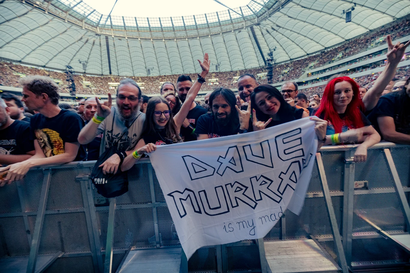 Tak bawiła się publiczność na koncercie Iron Maiden w Warszawie!