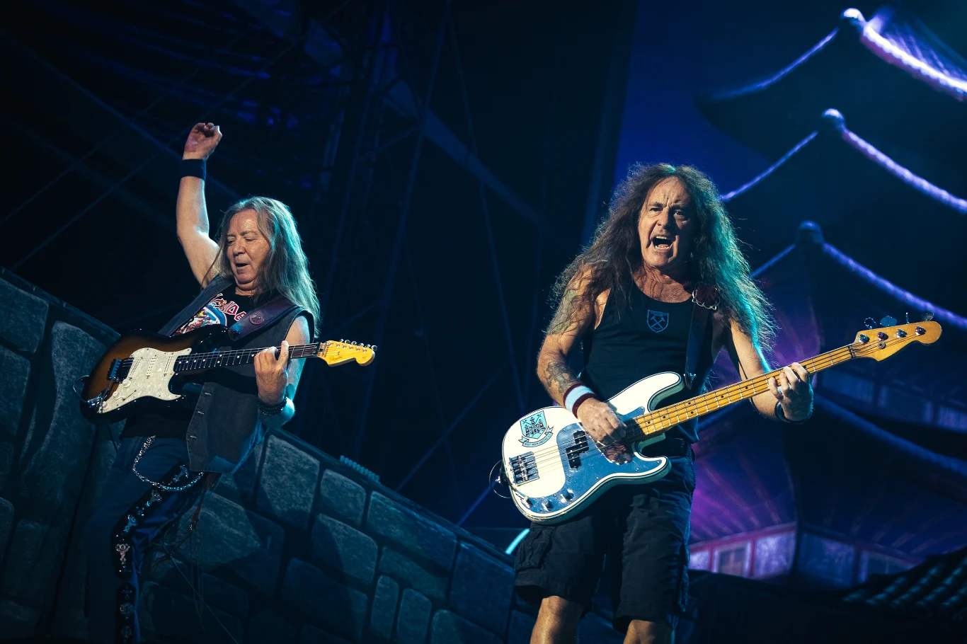 Dave Murray i Steve Harris