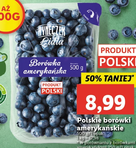 Borówki amerykańskie Ryneczek Lidla
