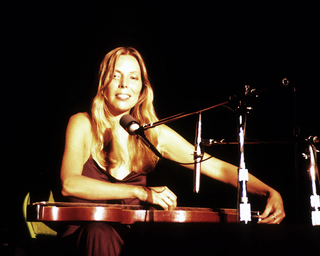 Joni Mitchell w 1974 roku