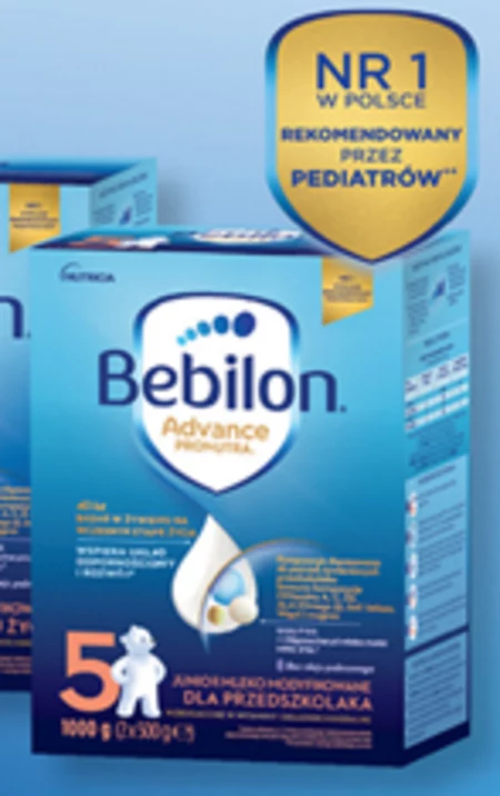 Bebilon 5 Pronutra-Advance Mleko modyfikowane dla przedszkolaka 1200 g (2 x 600 g)