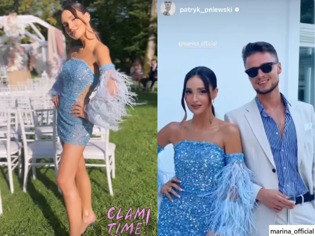 Na weselu nie zabrakło Patryka Pniewskiego @marina_official/