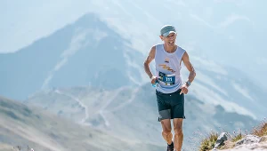 Krzysztof Bodurka - zwycięzca zawodów Tatra SkyMarathon/ Fot. Ultralovers.