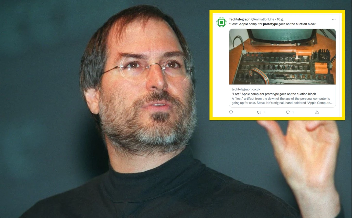Prototyp komputera Apple-1 leżał zapomniany przez 30 lat - teraz trafił na aukcję! Prototyp komputera Apple-1 leżał zapomniany przez 30 lat - teraz trafił na aukcję!