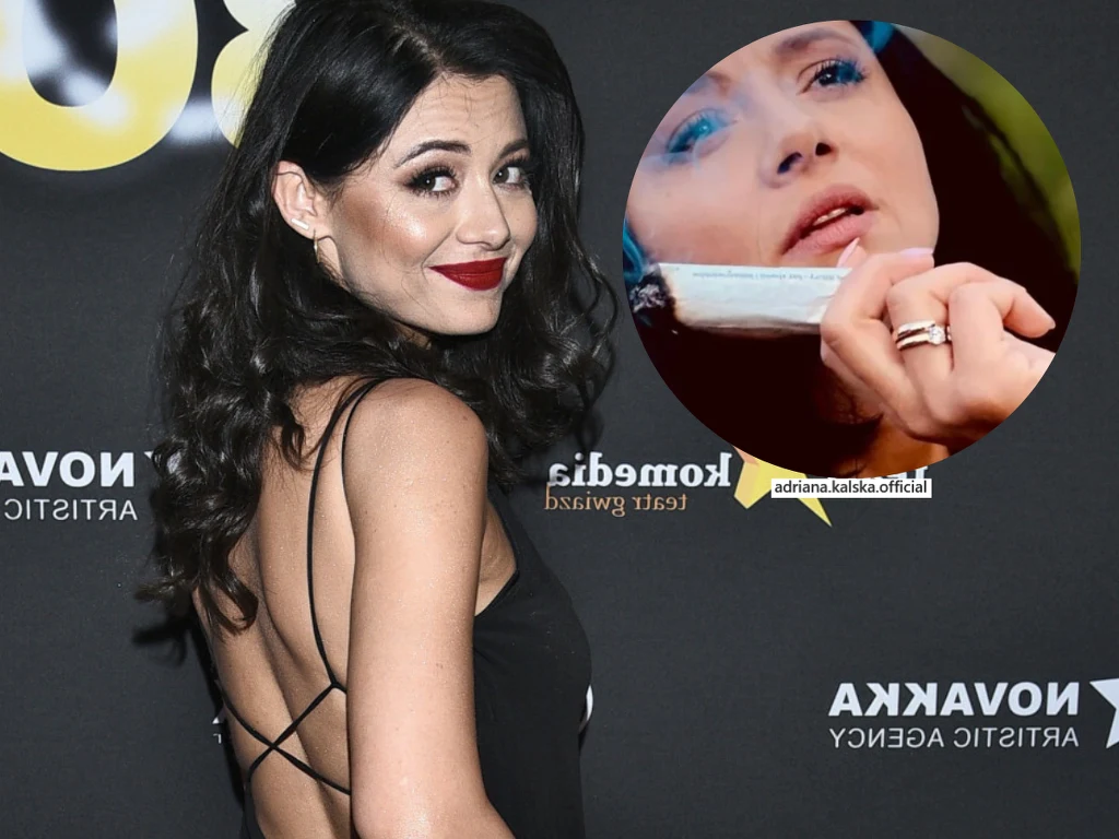 Adriana Kalska na Instagramie w oparach dymu! @adriana.kalska.official/